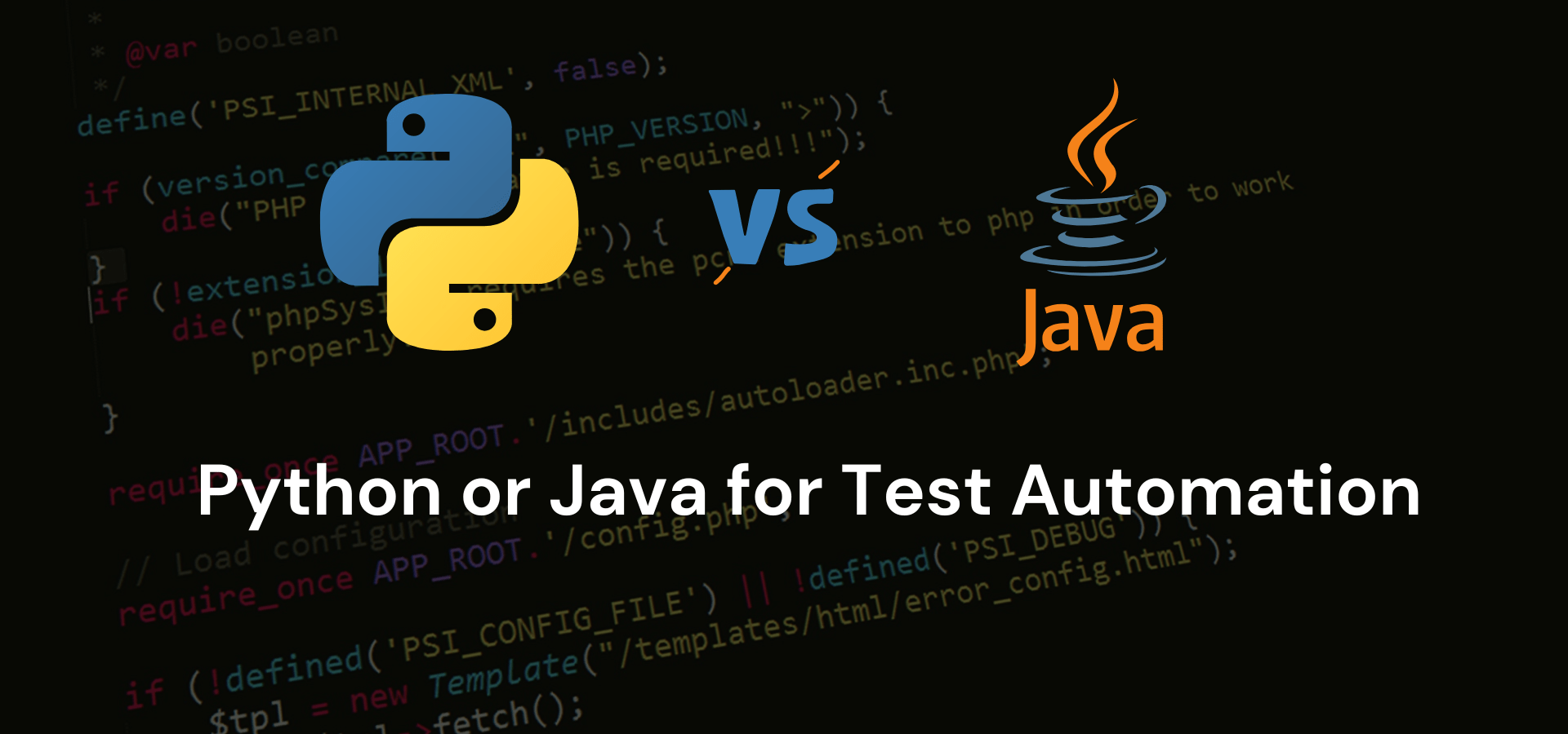 Python or Java for Test Automation
